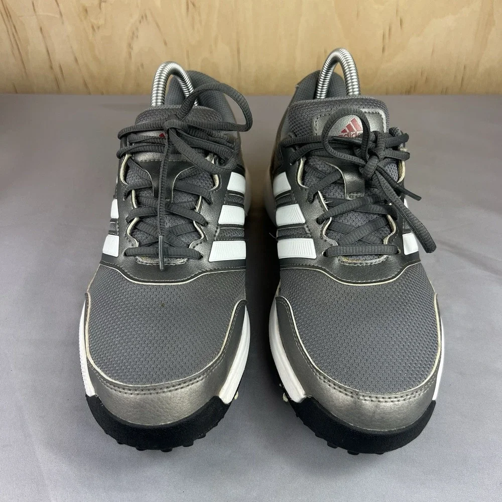 Adidas Tech Response 2.0 Golf Shoes Men's Size 8 Gray Silver EE9123